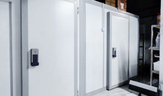 Drzwi techniczne przeciwpożarowe